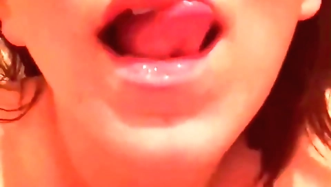 She's first time with a huge boobs, day two